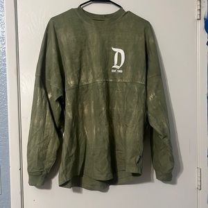 Disney spirit jersey in green size small